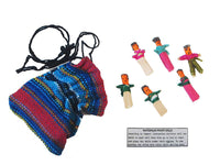 Worry Dolls in a Bag - One Dozen Bags