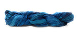 Fair Trade Recycled Sari Silk Ribbon 100 gram Skein DARK BLUE