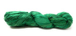 Fair Trade Recycled Sari Silk Ribbon 100 gram Skein GREEN